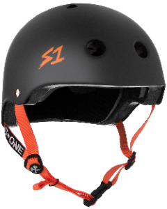 Casco S-ONE Lifer Black Matte Orange Straps S