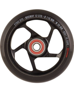 Scooter Wheel ETHIC DTC Mogway 12std 115mm Black